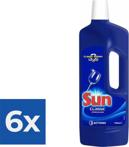 Sun Spoelglans Normaal - Voordeelverpakking 6 stuks