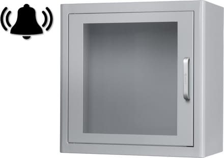 AED binnnenkast Wit met alarm