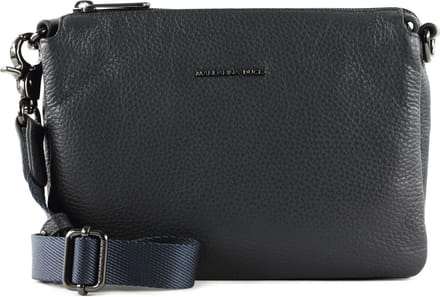 Mandarina Duck Mellow Leather Pochette - Avondtas 23 cm (dress blue)