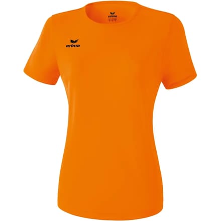 Erima Teamsport Functioneel T-Shirt Dames - Oranje | Maat: 40
