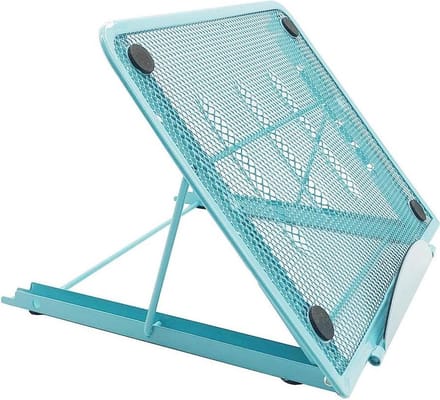 Laptop Stand bureau Ondersteuning Verstelbare Laptop Standaard voor Pad Tablet Notebook - blauw