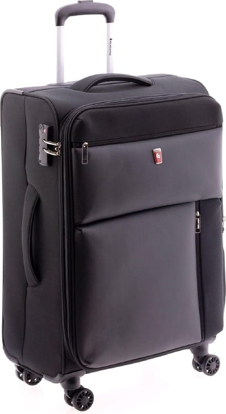 Gladiator Arctic Medium Koffer Expandable - 66 cm - TSA slot - Zwart