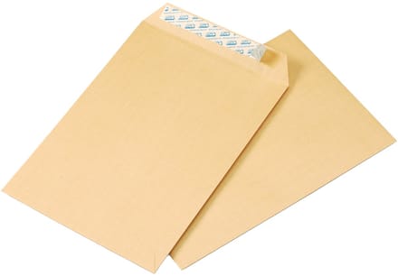 GPV akte-envelop, 24: 26 x 33 cm, zelfklevend, bruin, 130 g/m2, 250 st.