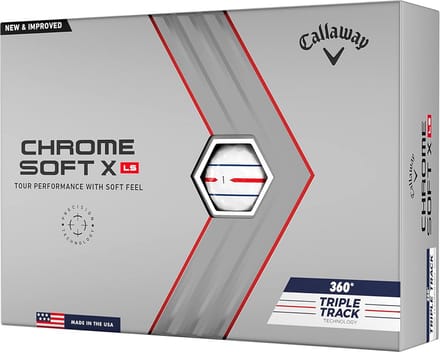 Golfballen Chrome Soft X LS voor optimale prestaties