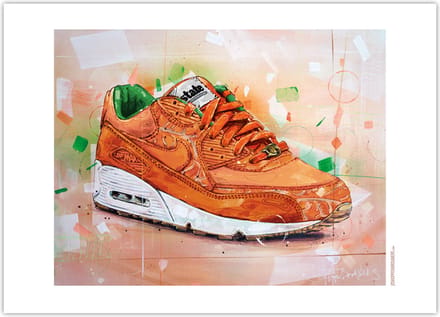 Sneaker poster Homegrown state magazine 70x50 cm