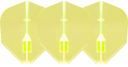L-Style Fantom EZ L3 Shape Neon Yellow - Dart Flights