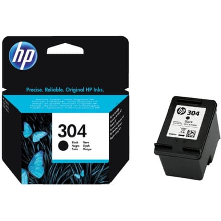 Inktcartridge hp n9k06ae 304 zwart