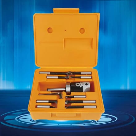 Allecto - Mt2-M10 Boorkop - Boorgereedschapset met Kunststof Koffer