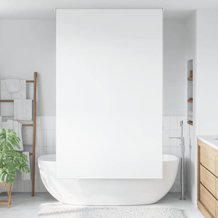 vidaXL - Doucherolgordijn - 120x240 - cm - stofbreedte - 116 - cm