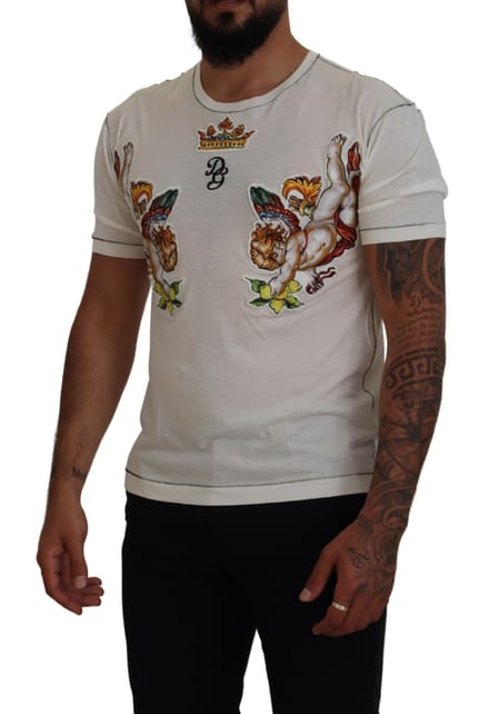Casual T-shirt Cherubs Ontwerp
