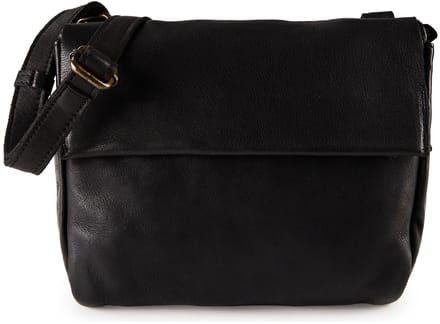 Harold's Submarine Schoudertas Leer 24 cm - Dames - schwarz