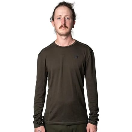 Nash Zt Merino Stage 1 Lange Mouwen Basislaag Bruin M Man