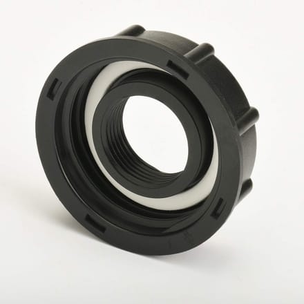 IBC Tank Adapter S60X6 Grof Draaddeksel naar 1" Tuinslang Aansluiting voor Watertransport
