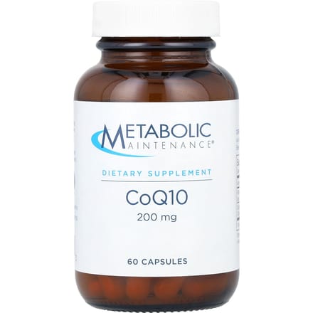 Metabolic Maintenance, CoQ10, 200mg, 60 capsules