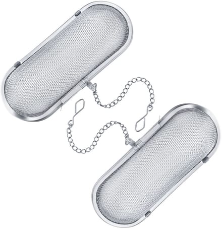 Westmark 2 Kruideninfusers/theezeefjes, lengte: elk 11 cm, roestvrij staal, zilver, 125622E3