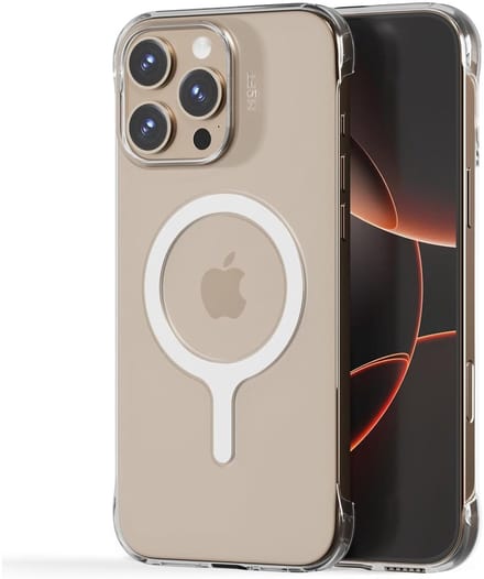 MOFT Hoesje Geschikt voor iPhone 16 Pro Max - Compatibel met MagSafe - Invisible Case Clear - Back Cover Dun - Transparant