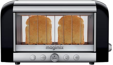 Magimix Vision Toaster - Zwart - Quartz techniek - 8 standen