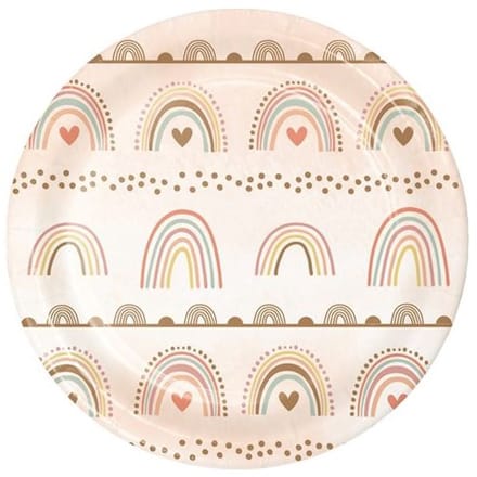 Borden Boho rainbow 18cm 8st