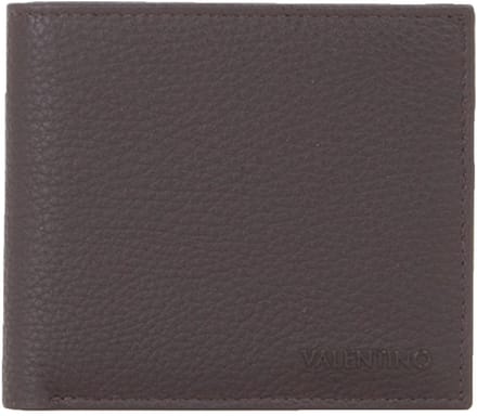 VALENTINO Leren Portemonnee Sodaro Wallet Moro Donkerbruin