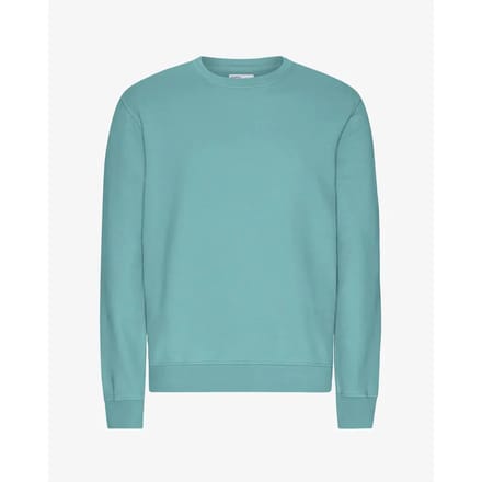 Trui met ronde hals Colorful Standard Classic Teal Blue