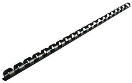 Bindkammen 6mm Zwart - Pack van 100 - Professionele Documentafwerking