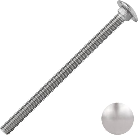 Wovar Slotbouten RVS M8 x 120 mm | 25 stuks