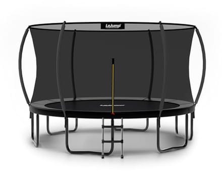 Buitentrampoline - Tuinspringkussen - Buitenplezier - Veiligheidsnet rand - 366 cm - Zwart