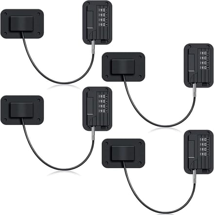 Solidchoice - 4 Stuks Koelkast Veiligheidsloten voor Kinderen
