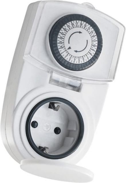 Tijdschakelklok Analoog Mini IP44