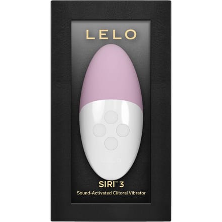 LELO SIRI 3 – Mini Vibrator – Geluidsgeactiveerd – 8 Genotsinstellingen – Soft Pink