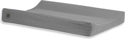 Jollein Aankleedkussenhoes Wrinkled 50x70cm - Storm Grey