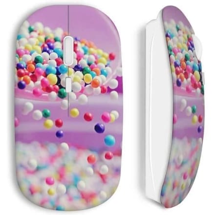 Souris Sans Fil - Colorful - Candy Ball - Multicolore - USB - Optique
