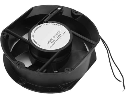 Axiale Ventilator - Koelventilator - Efficiënte Koeling - Laag Geluidsniveau - 172x150x50mm - Zwart
