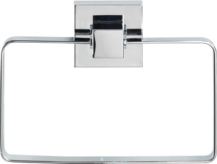 Wenko Handdoekring Vacuum-loc 18,5 X 14 Cm Rvs Zilver