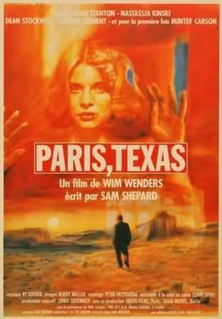 Klassieke filmposter - Paris, Texas