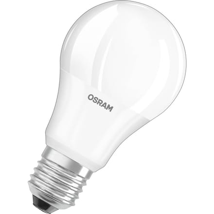 OSRAM LED lamp E27 Base CL A 10W 4.000K mat per 3