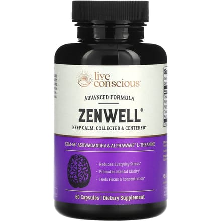 Vivez en toute conscience, Zenwell, 60 capsules