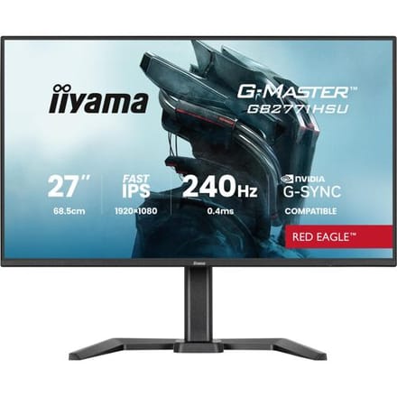 Iiyama G-MASTER Gaming monitor Energielabel E (A - G) 68.6 cm (27 inch) 1920 x 1080 Pixel 16:9 1 ms HDMI 2.0b IPS LED