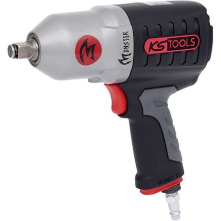 KS Tools 515.1210 Pneumatische slagmoersleutel Gereedschapshouders: 1/2 (12.5 mm) Draaimoment (max.): 1690 Nm