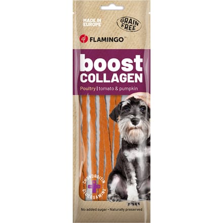 Flamingo Boost - Snack Honden - Boost Spaghetti Met Kip En Collageen 10 Stuks 70gr - 10st - 190495 - 10st