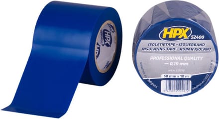 PVC isolatietape - blauw 50mm x 10m