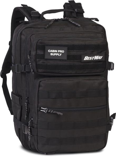 Bestway Cabin Pro Rugzak Zwart