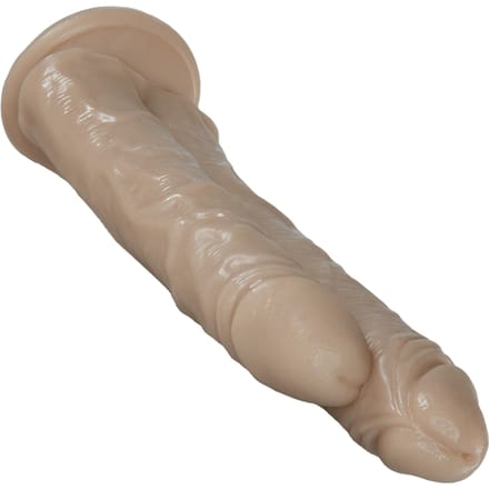 Dr. Skin - Double Trouble - Dubbele Dildo 26 cm - Vanilla