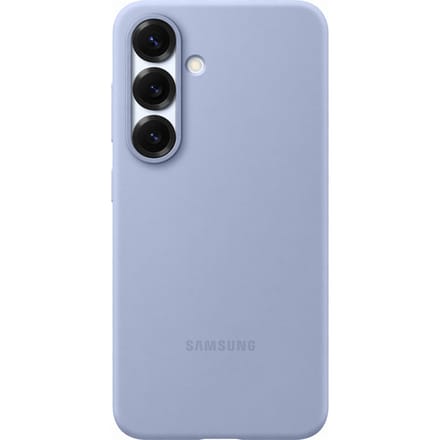 Originele Silicone Backcover voor de Samsung Galaxy S25 - Lichtblauw