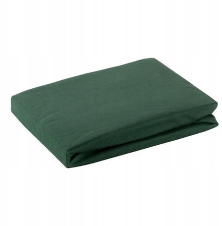 Jersey Hoeslaken met Elastiek 180x200cm - Flesgroen