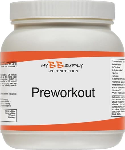 Pre workout nr 1 300gr