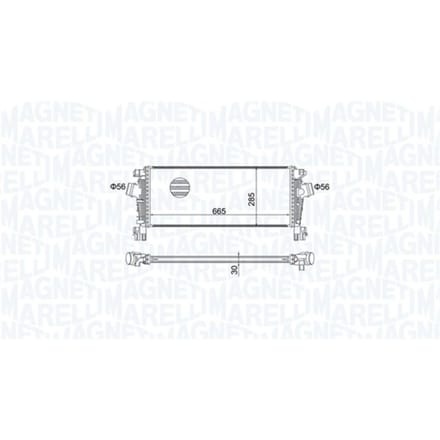 InlaatluchtRadiator MAGNETI MARELLI 351319205070