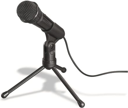 Bekabelde PC-microfoon met statief voor podcasting en streaming