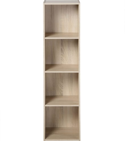 CALICOSY - Opbergplank bestaande uit 4 dozen 31x30x123cm
