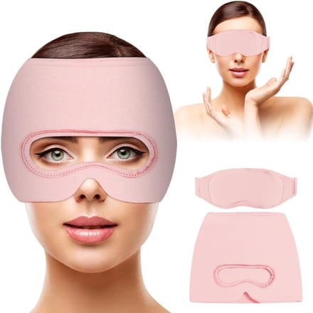 Omgoods - 3-in-1 Migraine Masker met Verwijderbare Oogmasker